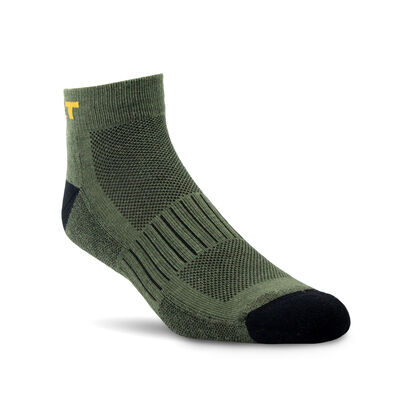 High Performance Quarter Crew Tek Work Sock 3 Pair Pack